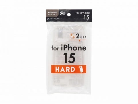 iPhone15用ケース ハードプレミアム